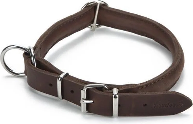 leren halsband Djenga. 45 cm. by Beeztees in Brown – product photo