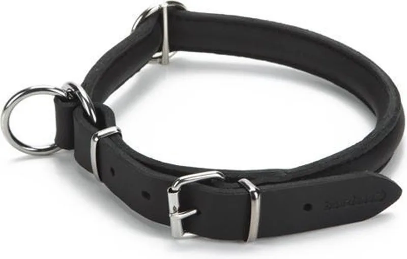 leren halsband Djenga. Zwart. 45 cm. von Beeztees in Zwar – Produktfoto