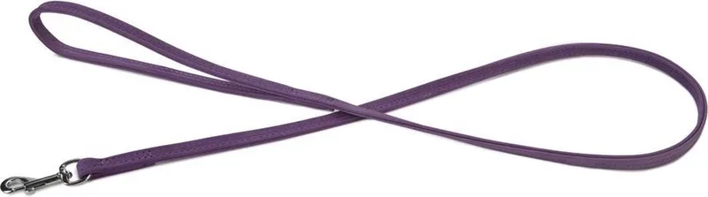 leren looplijn Buffalo. 110 cm x 10 mm. von Beeztees in Lila – Produktfoto