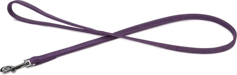 leren looplijn Buffalo. 110 cm x 14 mm. fra Beeztees i Lilla – produktbillede
