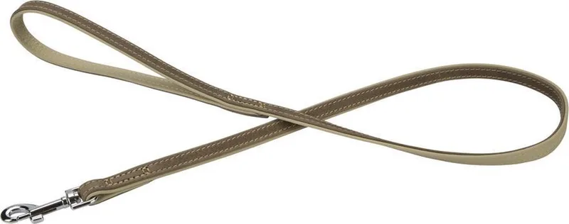 leren looplijn Comfort. 100 cm x 14 mm. by Beeztees in Grey – product photo