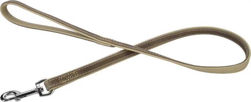 leren looplijn Comfort. 100 cm x 18 mm. by Beeztees in Grey – product photo