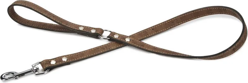 leren looplijn Cork. 100 cm x 18 mm. by Beeztees in Brown – product photo
