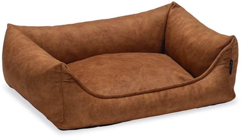 Lua - Orthopedische Hondenmand - Cognac - 70x50x21,5 cm by Beeztees in Brown – product photo