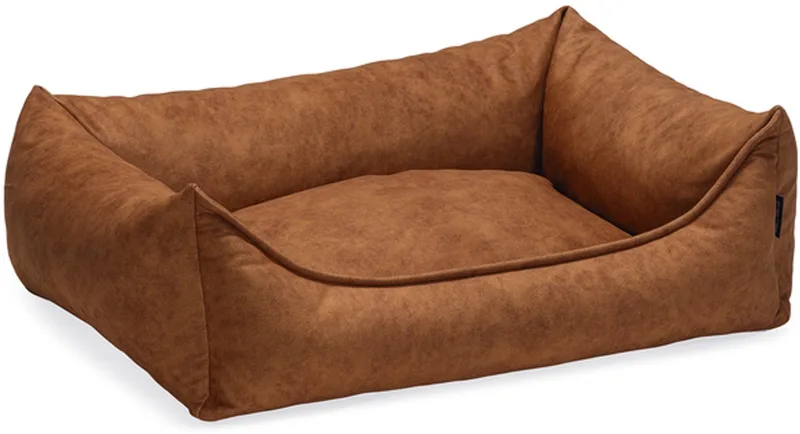 Lua - Orthopedische Hondenmand - Cognac - 80x60x24 cm by Beeztees in Brown – product photo
