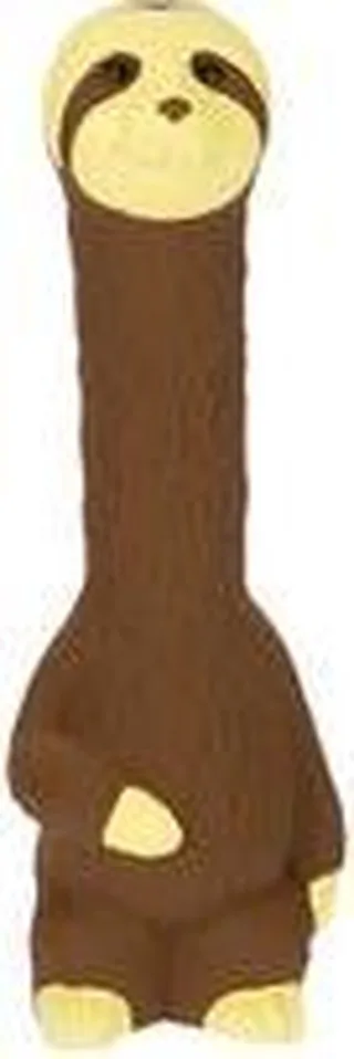 Luiaard Finn - Hondenspeelgoed - Latex - 40x10,5x9 cm by Beeztees in Brown – product photo 1 of 2
