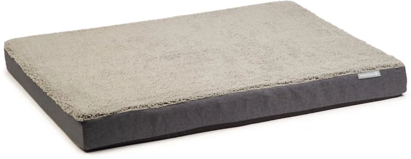 memory foam Zira - Hondenkussen - 75x50x9cm de Beeztees en Gris – photo produit