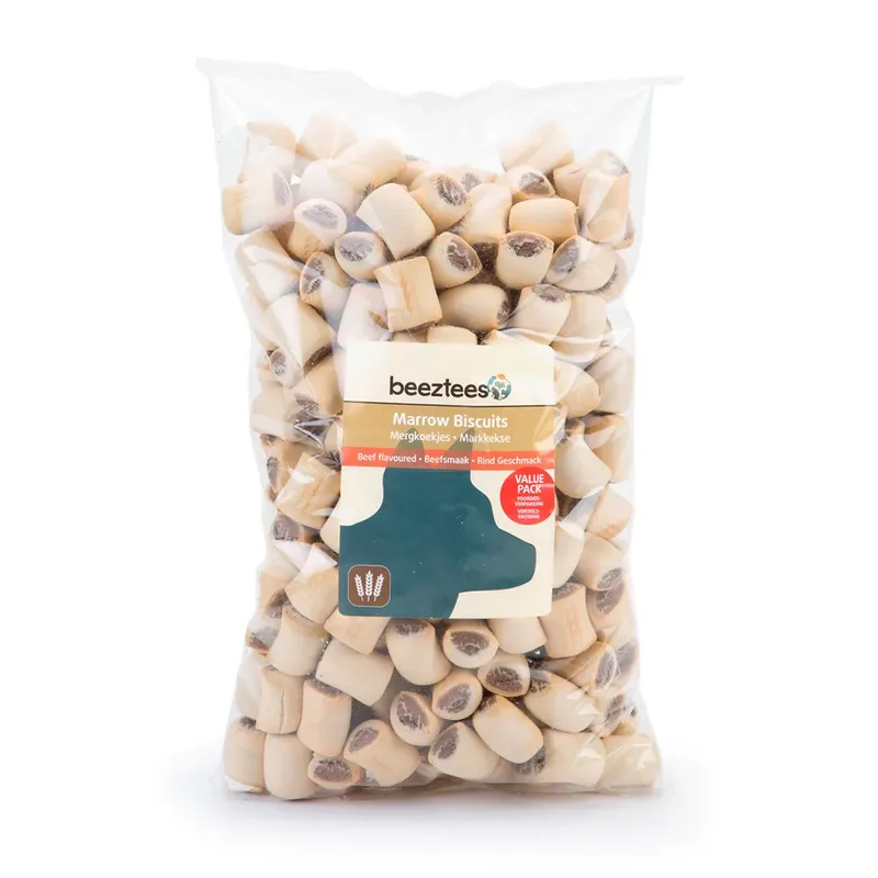 Mergkoekjes - Hondenkoekjes - Hondensnacks - Rund - Voordeelverpakking - 1400 gram fra Beeztees – produktbillede 3 af 3