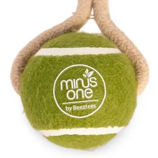 Minus One Duo Tennisbal Koord - Hondenspeelgoed - Groen/Bruin by Beeztees in Green – product photo 2 of 3