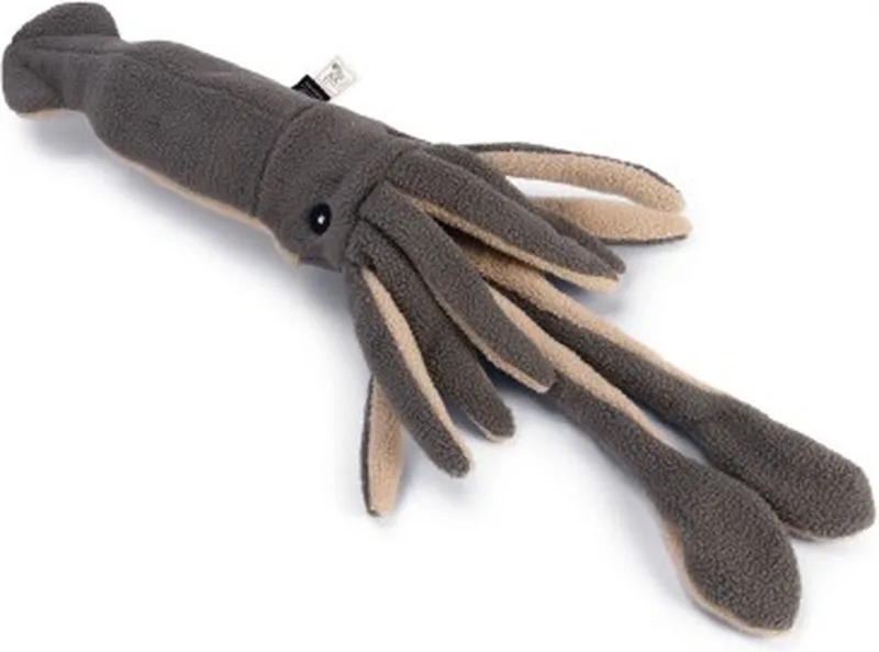 Minus One Inktvis - Hondenspeelgoed - Grijs/Beige - 56x10x4 cm de Beeztees en Gris – photo produit