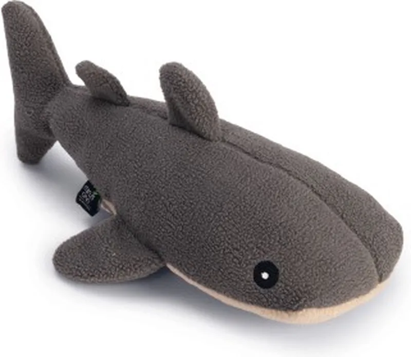 Minus One Walvis - Hondenspeelgoed - Grijs/Beige 33cm by Beeztees in Grey – product photo 1 of 2