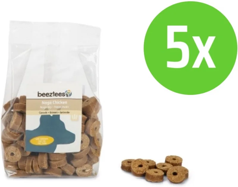 Mjammies Kip - hondensnack - 450 gram - 5 verpakkingen von Beeztees – Produktfoto