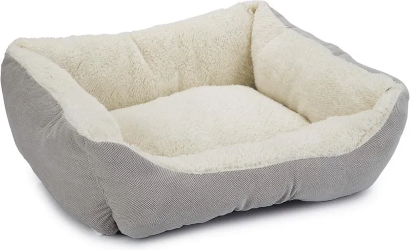 Mogina - Kattenmand - Pluche - 45x37x18 cm de Beeztees en Gris – photo produit