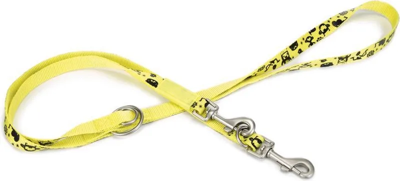 Monster - Hondenriem - 200 cm x 20 mm by Beeztees in Yellow – product photo