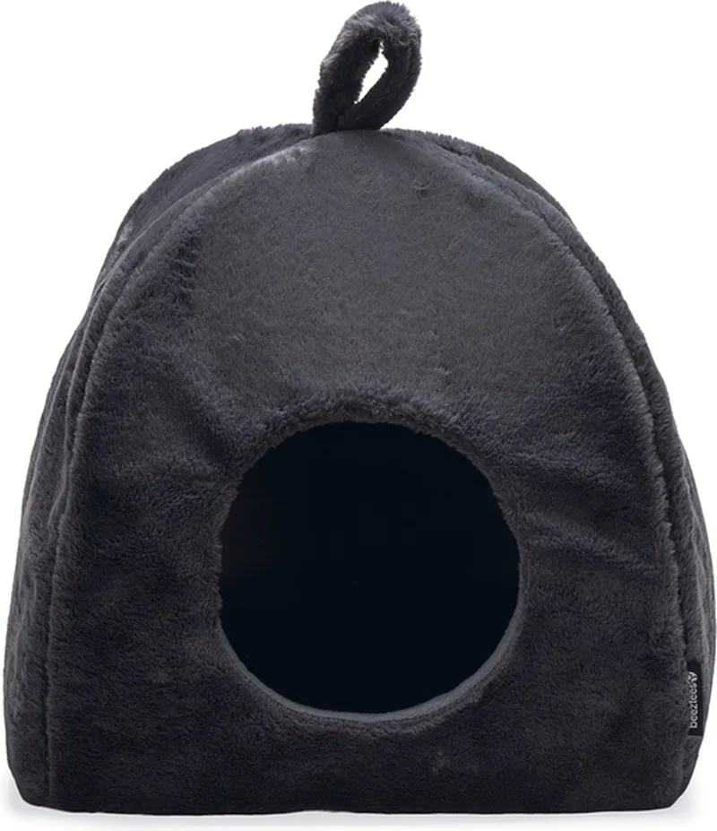 Moza - Kattenhuis - Kattenmand - Pluche - 40x40x40 cm by Beeztees in Anthracite – product photo