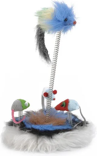 Jouet Pour Chat Mice Family+catnip de Beeztees en Gekleurd – photo produit 1 sur 2