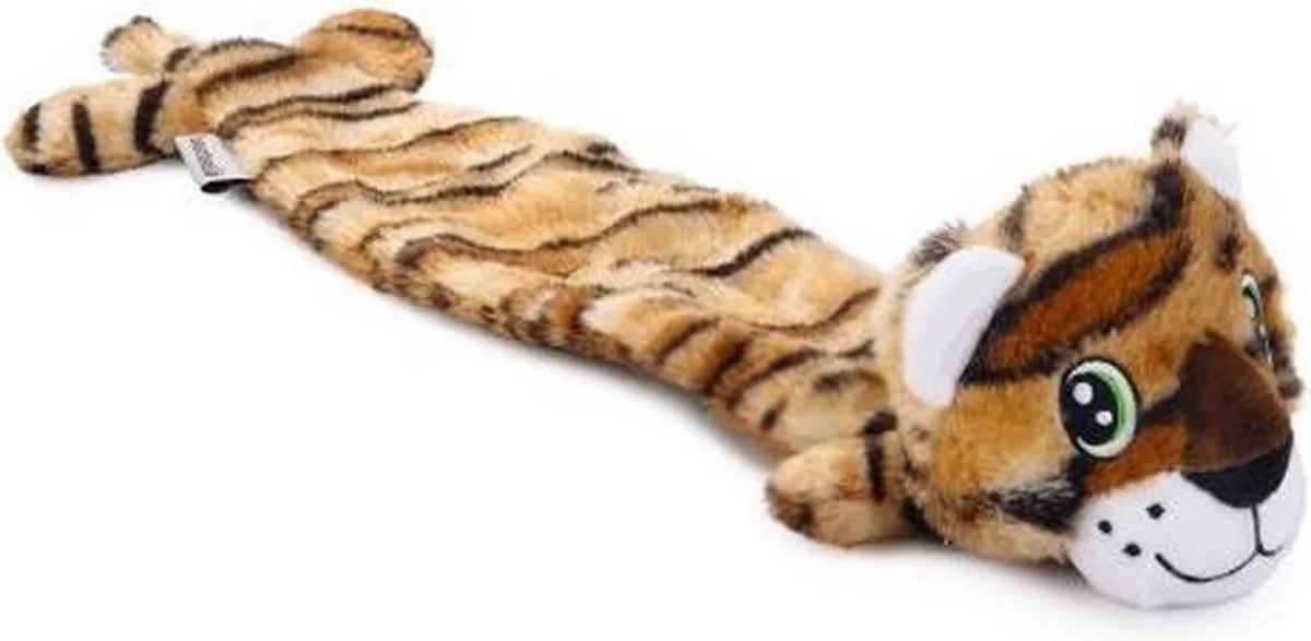 Noa Tijger Hondenknuffel Plat de Beeztees en Multicolore – photo produit