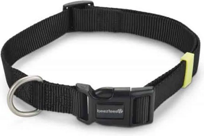 NYLON HALSBAND 48-70cmx25mm by Beeztees in Black – product photo