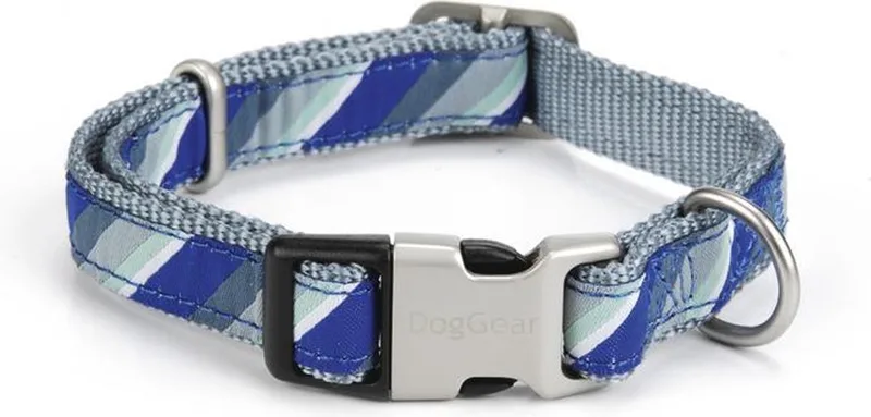 Nylon halsband Diago. verstelbaar. by Beeztees in Blue – product photo