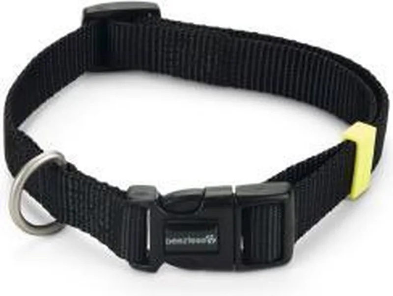 nylon halsband Uni 35-50 cm x 20 mm by Beeztees in Black – product photo