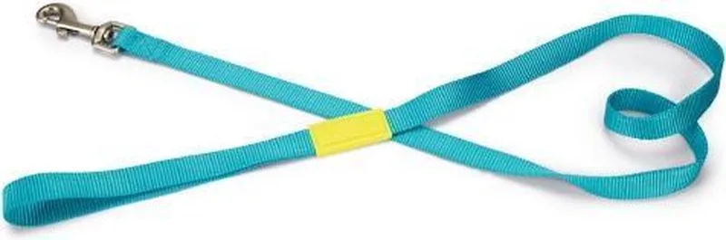 nylon Looplijn Uni lichtblauw 120 cm x 20 mm von Beeztees in Blau – Produktfoto