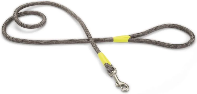 Nylon Rond Looplijn Nikra 125 cm x 10 mm de Beeztees en Gris clair – photo produit