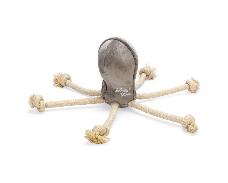 Octopus Aisha Fluwelen Hondenspeelgoed by Beeztees – product photo 4 of 4