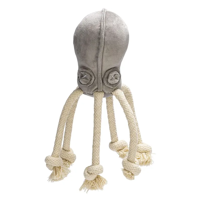 Octopus Aisha Fluwelen Hondenspeelgoed by Beeztees – product photo 1 of 4