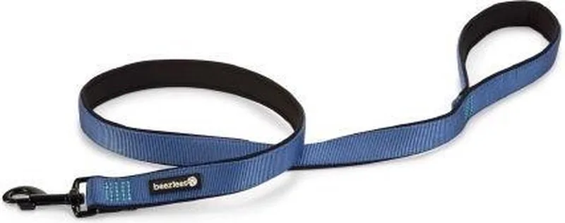 Parinca Hondenriem Nylon - 120cm x 25 mm by Beeztees in Blue – product photo
