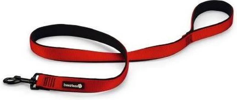 Parinca Premium - Hondenriem - 120 cm x 25 mm von Beeztees in Rot – Produktfoto