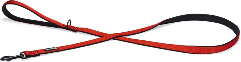 Parinca Premium - Hondenriem - Nylon - 180 cm x 20 mm de Beeztees en Rouge – photo produit