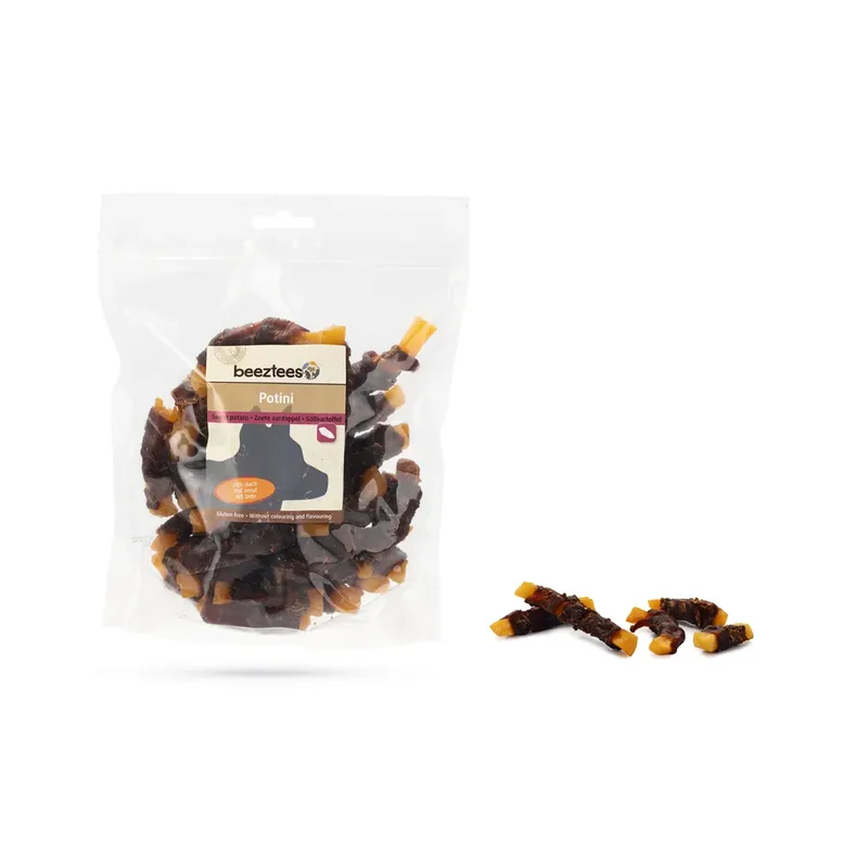 Potini Duck Sticks Hondensnack 400g by Beeztees – product photo