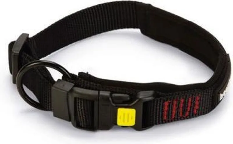 Premium Halsband Parinca 30-35 cm x 20mm de Beeztees en Noir – photo produit
