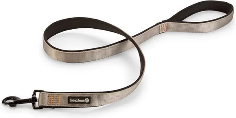 Premium Looplijn Parinca Lichtgrijs 120cm 25mm de Beeztees en Gris clair – photo produit