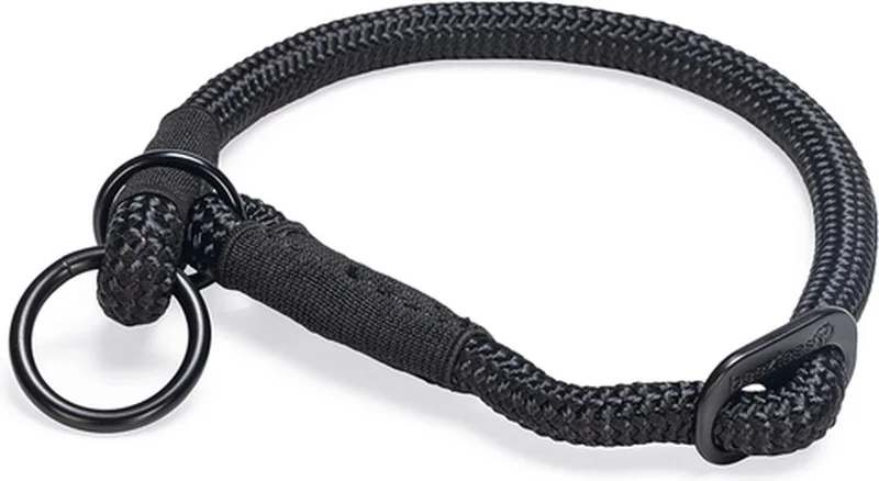 Premium Parinca - Hondenhalsband - Rond - Nylon - 45x1 by Beeztees in Black – product photo