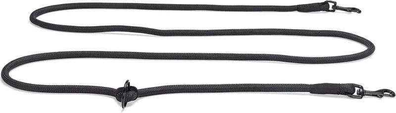 Premium Parinca - Hondenriem - Rond - Nylon - 280x1,2 cm by Beeztees in Black – product photo