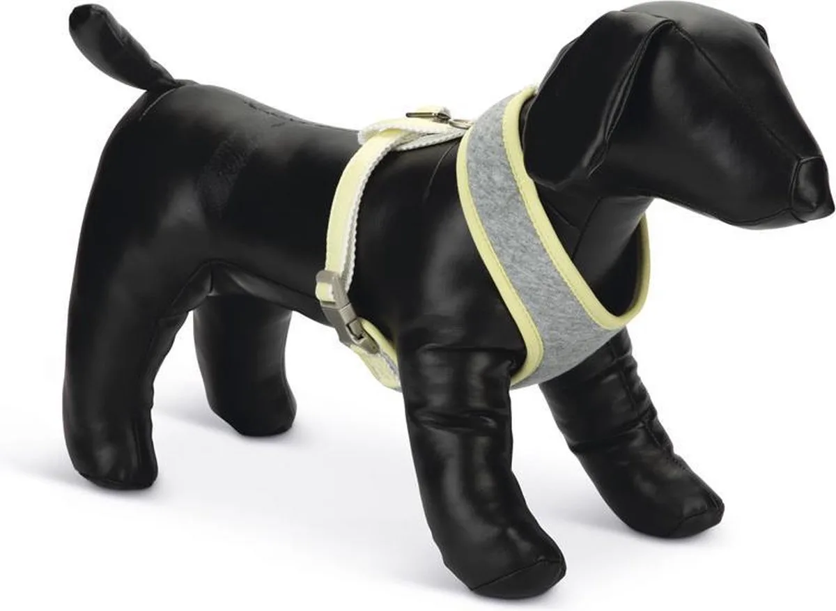 Puppy Bronda - Hondentuig - L van Beeztees in Grijs – productfoto