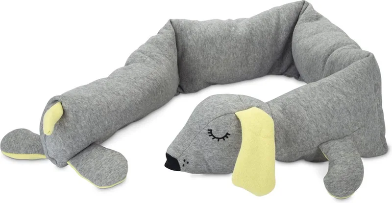 Puppy Cosy Doggy - Puppy Speelgoed - Puppyknuffel - Hondenspeelgoed - 120x12x9,5 cm by Beeztees in Grey – product photo