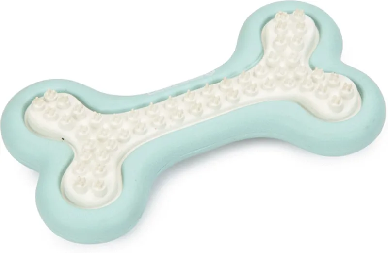 Puppy Dental Bot - Puppy Speelgoed - Puppy Kauwspeelgoed - Hondenspeelgoed - 10x5,5x2 cm de Beeztees en Vert – photo produit