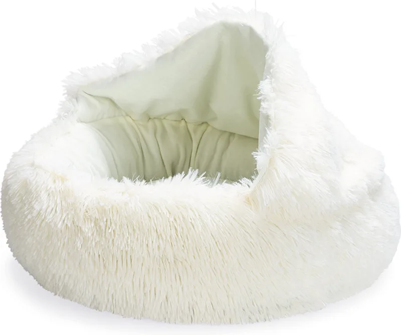 Puppy Ligbed Kiki - Puppymand - Hondenmand - Mand voor puppy - 50x50x15 cm by Beeztees in Cream – product photo