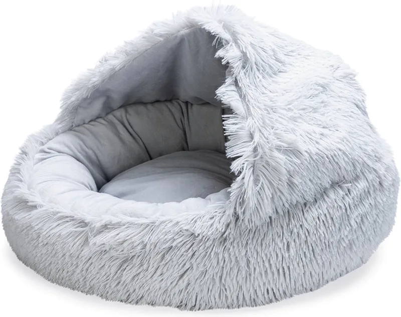 Puppy Ligbed Kiki - Puppymand - Hondenmand - Mand voor puppy - 50x50x15 cm van Beeztees in Grijs – productfoto