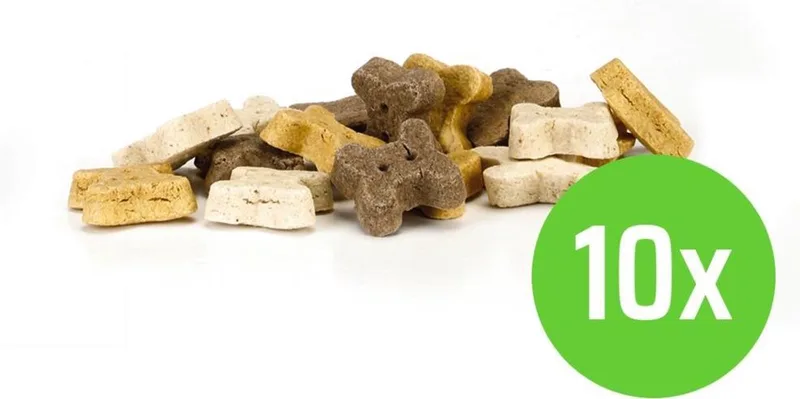 Puppy Petit Mix 400 gram - hondensnack - 10 verpakkingen by Beeztees – product photo