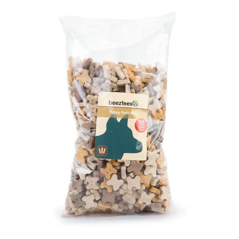 Puppy Petit Mix - Hondenkoekjes - Hondensnacks - Voordeelverpakking - 1400 gram von Beeztees – Produktfoto 2 von 2