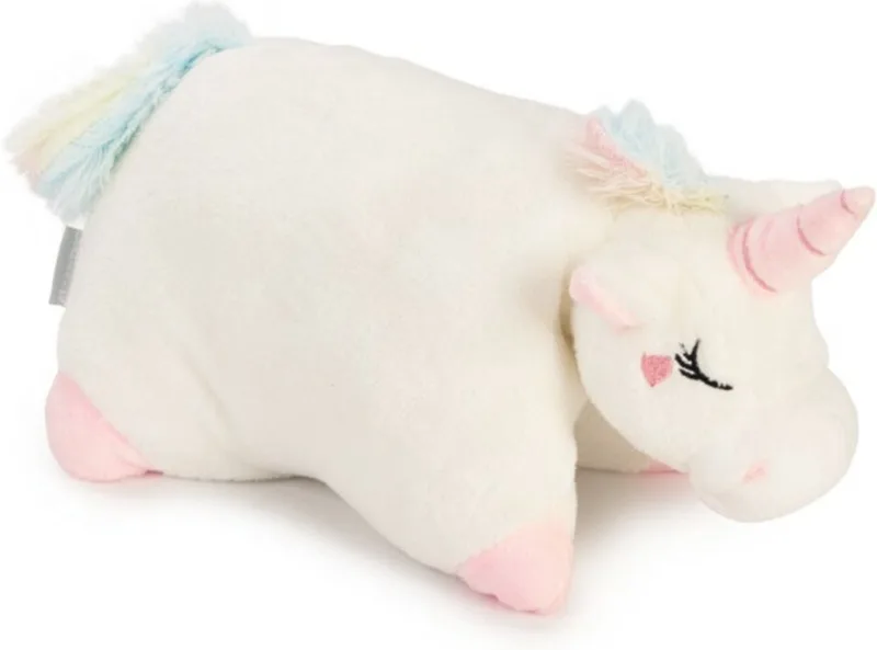 Puppy Warmteknuffel Mon - Puppy Speelgoed - Puppyknuffel - Hondenspeelgoed - Pluche - 34x33x12 cm von Beeztees in Weiß – Produktfoto