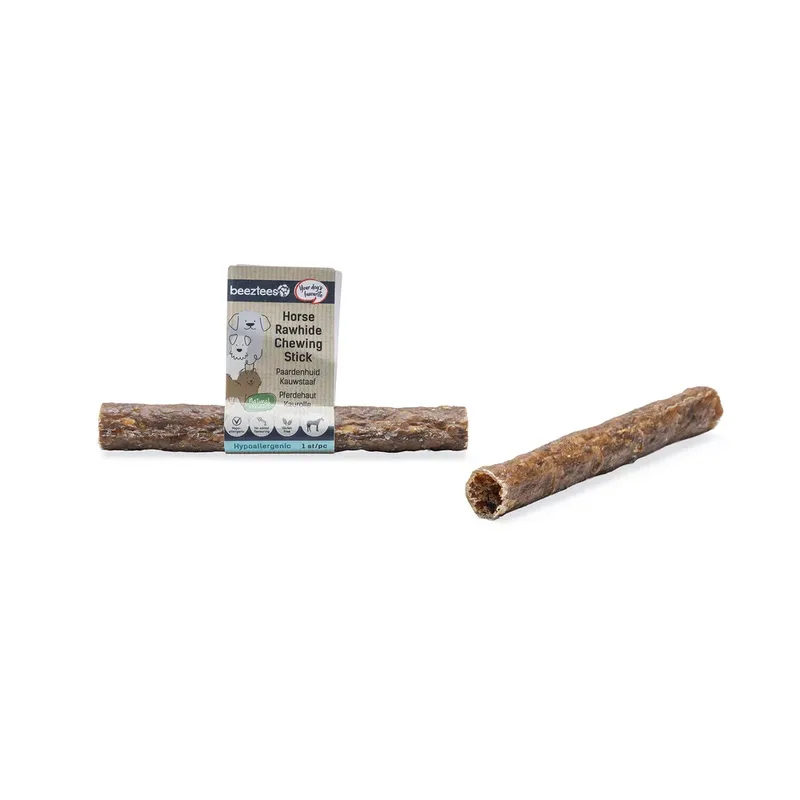 Rauwhuid Paard Kauwstok Hondensnack 15cm by Beeztees – product photo