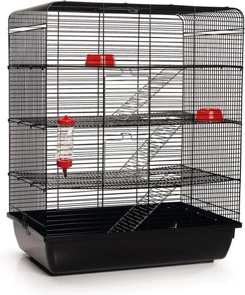 Remy - Rattenkooi - 58x38x71 cm de Beeztees en Noir – photo produit