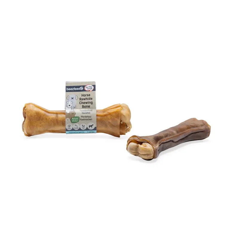 Rohes Lederknochen Zum Kauen Pferde Hundesnack 17cm by Beeztees – product photo