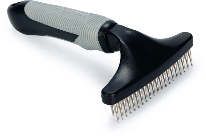 Roskam Dubbel Roterende Tand – Hondenverzorging – Zwart/Grijs – 16,5 cm de Beeztees en Noir – photo produit