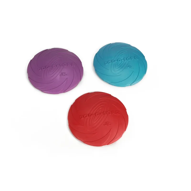 Rubber Frisbee Dog O Soar Hondenspeeltje Geassorteerd von Beeztees – Produktfoto 1 von 2