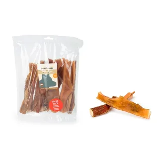 Runderkophuid - 20 cm - 10ST - Hondensnack - Kauwsnacks - Voordeelverpakking by Beeztees – product photo 2 of 2